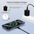 Mag-Safe Samsung S24 Ultra Wireless Charger Fast Charging Pad for Galaxy S24+/S24/S23+/S22/S21/S20/Z Flip 5, Google