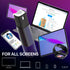Mini Screen Cleaner Spray – 3 in 1 Mist Cleaner for Smartphones, Laptops, Touchscreens, Microfiber Cloth