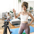 Aureday 64 Phone Tripod Stand, Extendable Cell Phone&Camera Tripod with Wireless Remote and Phone Holder, Aluminum iPad