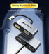 vienon 4 1 4K 1080P 3.0 5Gbps, 100W USB C to HDMI VGA Adapter for Dual Monitor, in USB C Hub with HDMI, VGA, USB PD