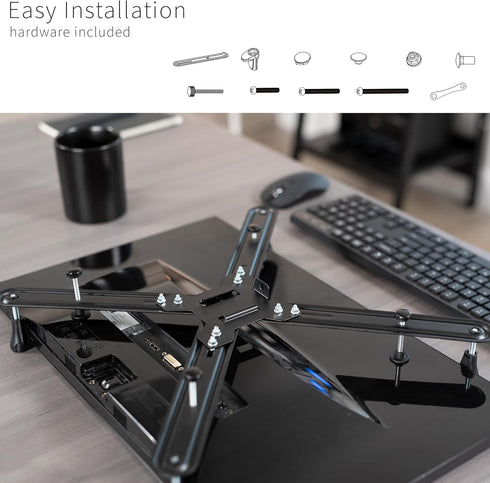 VIVO Adapter VESA Mount Kit for 20 to 30 inch LED LCD Monitor Screen, 75mm and 100mm Mounting Bracket