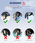 Karmus Rearview Mirror Phone Holder for Car, Rear View Mirror Phone Holder, Rotatable and Retractable Car Phone Holder