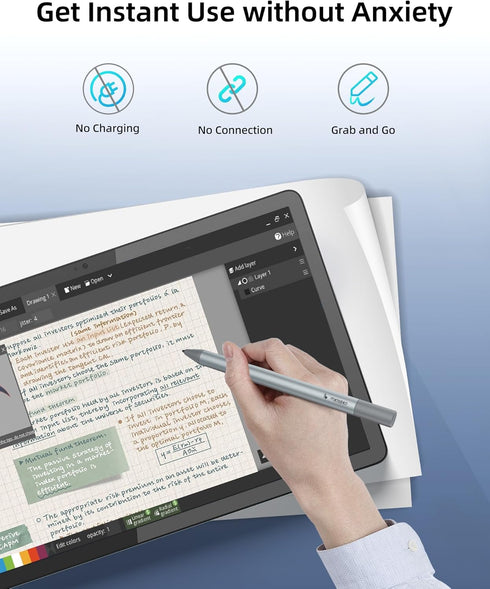 Metapen USI Stylus Pen G1 Air for Chromebook, 4096 Finest Control, Smooth Writing, Perfect for ASUS Flip CX5/CM3, HP