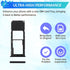 A20 A20 SM-A205U SM-A205U1 Sim Card Tray Replacement for Samsung Galaxy (Single SIM Version) Black Card Tray Slot