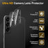 3 Pack Privacy Screen Protector for Samsung Galaxy S22 5G with 3 Pack Camera Lens Protector, Anti Spy Tempered Glass