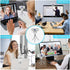 ToLuLu 1080P Webcam with Tripod Privacy Shutter: FHD Web Camera with Mic, Plug & Play USB A USB C Webcam with Stand