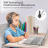 SIMOLIO Headphones Wired Kids with Boom Microphone for School & Meeting & Gaming, 3 Levels Hearing Protection Headphones with Mic for Boys, Girls, Children, Teens, Stereo Durable Headsets for iPad, PC