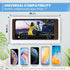 Shower Phone Case Holder, Waterproof Upgraded Phone Shower Holder, Wall Mount Bathroom Accessory