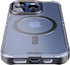 REBEL Clear Case for iPhone 15 Pro, Frosted Series Gen-5, Strong MagSafe Compatible, Protective Shockproof Bumpers