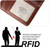 Bocasal Detachable Wallet Case for iPhone 13, RFID Blocking Card Slots Holder, Premium PU Leather Magnetic Kickstand