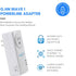 G.hn Powerline Ethernet Adapter, 1200 Mbps, Gigabit Port, Home Network Expander for Online Gaming, Video Streaming,