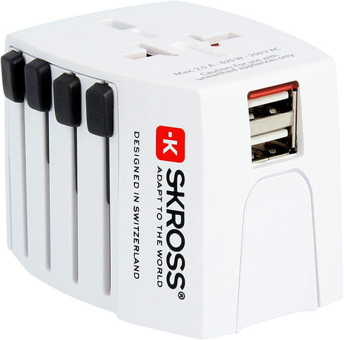 SKROSS World Adapter MUV USB 1.302930