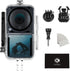 Camkix Waterproof Case Compatible with DJI Action 2 Power Combo or DJI Action 2 Dual-Screen Combo -Transparent - Protects Up to 147ft/45M Underwater - Clear Display - Diving, Skiing, Snorkeling Case