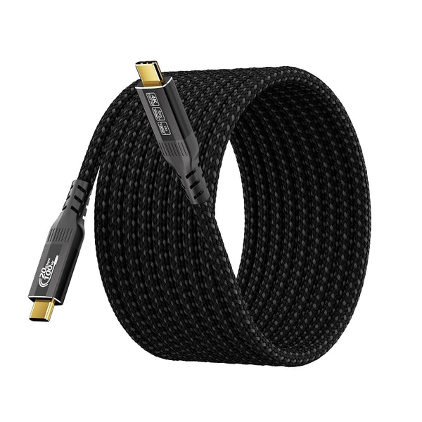 Yiicumhh 16.5FT Long USB C to USB C Cable Compatible with Thunderbolt 4/3,