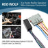 1986-2000 F150/250, RED WOLF Car Radio AMP Amplifier Integration Plug Wire Harness Compatible with Ford Mustang