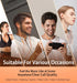 Wired Earbuds with Microphone, HiFi Stereo In-Ear Headphones, Compatible with iPhone, Android, 3.5mm Jack (Orange)