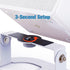 1/4 inch DAWASAPAT Projector Stand MINI Desktop Mount Angle Adjustable Projector Stand with Mounting Screw & Cable Ties