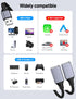 KAYQINHO 1 2 2 PS4, PS5, USBA Y Splitter in Out, USB Male to Female Cable for PC, Tablet, Laptop, MacBook, Keyboard