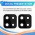 BESJMYT 2 Pack A12 A12 SM-A125U SM-A125U1 for Samsung Galaxy Rear Camera Lens Replacement Adhesive Back Camera Glass