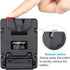 Fomito NP-F Dummy Battery to V-Lock V Mount Plate for Sony F970 F750 F550 Battery to Camera Monitor