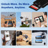 Htrenc 17/ 16/15/ USB C SD Memory Card Reader, Type C Camera Adapter Trail Viewer for iPhone iPhone iPad