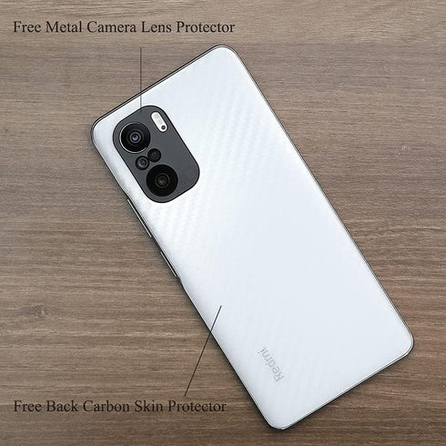 Ibywind Screen Protector for Xiaomi Poco F3/Redmi K40, with 2Pcs Tempered Glass, 1Pc Camera Lens Protector