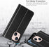 Belemay 15 (6.1-inch) Case Compatible with iPhone Wallet Case-Genuine Leather-RFID Blocking Card Holders-Shockproof TPU