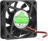 60mm x 60mm x 15mm 6015 12V DC 0.10A Ball Bearing Brushless Cooling Fan, 2pin AV-F6015MB UL TUV