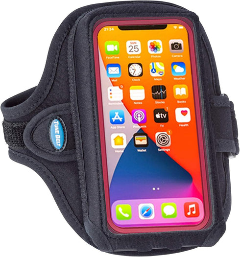 Tune Belt AB92 Cell Phone Armband for Running - Fits iPhone 16/15/14/13 Pro Max, Samsung Galaxy Ultra/Plus/Note,