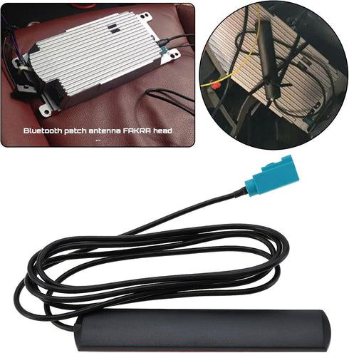 Vehicle WiFi Bluetooth Antenna FAKRA 2.4GHz 4G Cellular Hidden Aerial Antenna Compatible with BMW and CarPlay