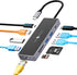 SETMSPACE USB C Docking Station, Laptop Docking Station 10 in 1 with Ethernet