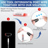 iPhone Cleaning Kit, iPhone Charging Port Cleaner, Cell Phone Repair Tool for AirPod Pro, iPad, Lightning Charger Cables