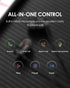 PALOVUE MFi Certified Lightning Earbuds with Microphone, Compatible with iPhone 14, 13, 12, 11 Pro Max, iPad - Metallic
