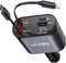iPhone Car Charger, Retractable Fast 100W Phone Charger 4 in 1 Adapter with 2 Cables and 2 USB Ports