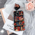 DJSOK 14 Compatible with iPhone Pro Max,Glossy PC Anti-Scratch Shockproof Case - Bookshelf Floral Fabric Library