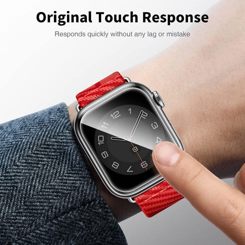 LK 6 Pack Screen Protector for Apple Watch 45mm Series 9 8 7, Anti-Scratch, Self-Healing TPU, Bubble Free, HD