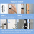 SANJIE Door Alarm for Home, Wireless Door Alarms for Kids Safety, 120dB Window Door Open Alarm Sensor, 3 Pack
