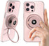 EWA MagOne Ultra (Plate Edition) Phone Grip Stand with Leather Finger Strap, Removable
