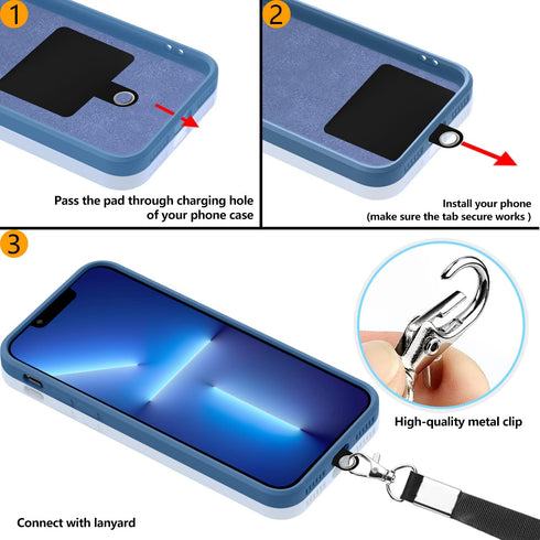 Samsung Galaxy S9 Case 5.8 inch, Soft Liquid Silicone Full-Body Protective Case with Neck Lanyard Strap (Dark Purple)