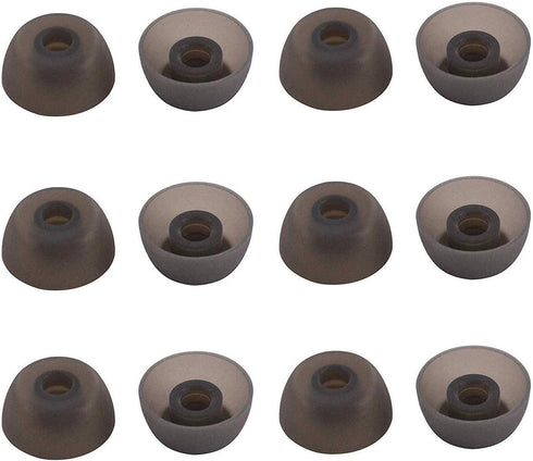 ALXCD Eartips Compatible with Jabra Elite 75t Earbuds - 6 Pairs Replacement Silicone Tips, Size L
