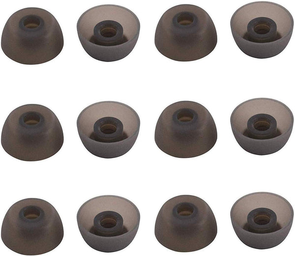 ALXCD Eartips Compatible with Jabra Elite 75t Earbuds - 6 Pairs Replacement Silicone Tips, Size L