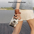 SMALLRIG Leather Camera Strap, Vintage Brown Genuine Leather Neck Shoulder Strap for Canon, Nikon, Pentax, Sony,