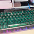 Transparent Green Keycaps, Backlit Clear Crystal Keycap, 156 Keys PBT Cherry Profile Custom Keyboard Keycap Set for 60%