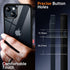 Supdeal Shockproof Clear Case for iPhone 13, Black, 10FT Military Drop Protection, Hard Clear Back, 6.1 inch, Airbags.
