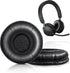 Ear Pads for Jabra Evolve 20 20se 30 30II 40 65 65+Replacement Ear Cushion Foam Cover Compatible with Jabra Evolve 20 30 40 65 Headphone (Black earpads)