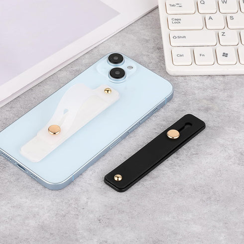 Styquenzer 2 Pcs Universal Phone Loop Finger Holder Strap Portable Grip for Case Hand Grips for Back of Phone Suitable
