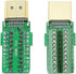 SinLoon 2 Pack HDMI Solderless Adapter, Gold Plated HDMI Extension Cable Connector, Signals Terminal Breakout Board