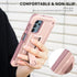 Samsung Galaxy A32 5G Case - Pink with Built-in Screen Protector, Kickstand & Ultimate Drop Protection.
