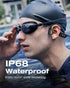 Swimming 6.0 Headset, IP68 MP3 32G Headphones - Bone Conduction Bluetooth Open Ear Sports Waterproof Built-in Player