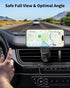 iGoevo 360 Socket Grip Vent Phone Mount Dual Hook Secure Air Vent Holder, Rotation U-Shaped Cradle Compatible